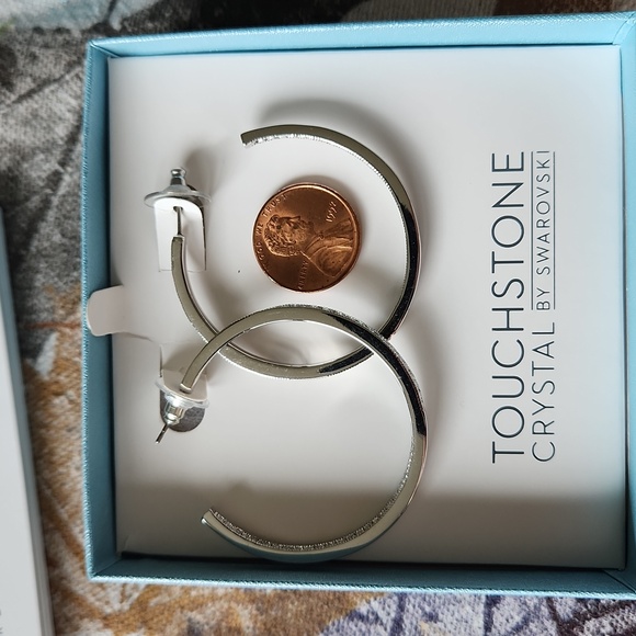 NEW Touchstone Crystal Hidden Gems Earrings - Picture 4 of 6